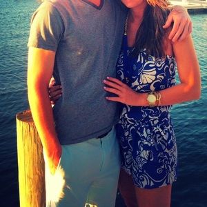 Lilly Pulitzer anchor romper